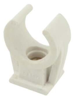 Buisklem eenvoudig, 10 mm, met M6 draadhuls - 989180017