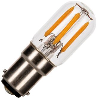 Buislampje | LED Filament | Ba15d Bajonetfitting 2,5W | Dimbaar