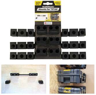Buissteunen voor DeWalt T-STAK | Zwart - OM-STAK-3