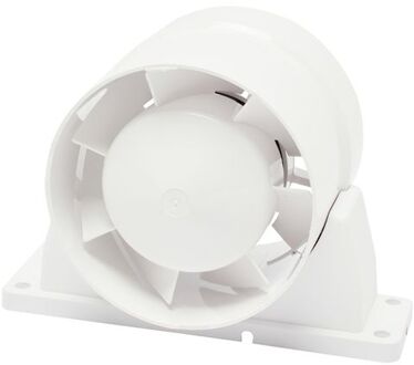 buisventilator voor aanvoer en afvoer ventilatie, voor buismaat Ø100mm