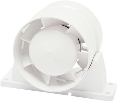 buisventilator voor aanvoer en afvoer ventilatie, voor buismaat Ø100mm