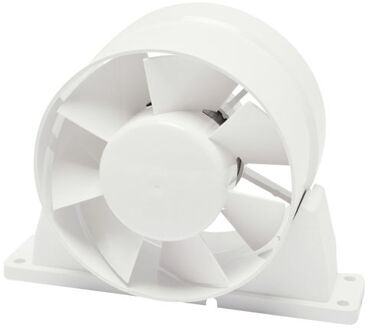 buisventilator voor aanvoer en afvoer ventilatie, voor buismaat Ø125mm