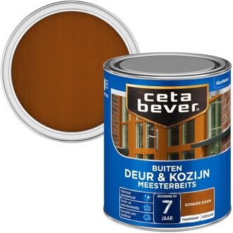 Buiten Deur & Kozijn Meester Beits - 009 Donkereiken - 750 ml