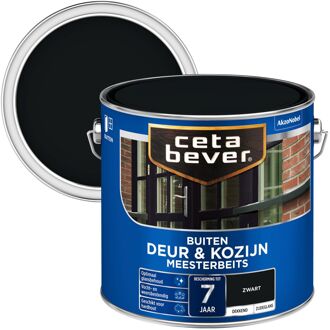 Buiten Deur & Kozijn Meester Beits - 250 Zwart - 2,5L