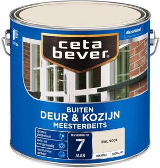 Buiten Deur & Kozijn Meester Beits - RAL 9001 2,5L