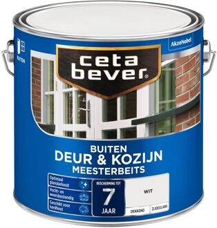 Buiten Deur & Kozijn Meester Beits - Wit - 2,5L