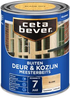 Buiten Deur & Kozijn Meester Beits - Zijdeglans - Blank - 750 ml