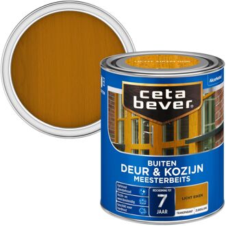 Buiten Deur & Kozijn Meester Beits - Zijdeglans - Licht Eiken - 750 ml