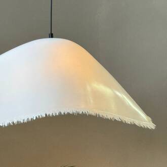 buiten hanglamp Moby Dick, lengte 150 cm, glasvezel wit