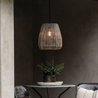 buiten hanglamp Saigon, grijs, Ø 28 cm, snoer 2,5m