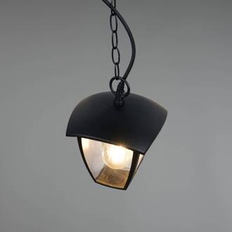 Buiten hanglamp VENTA, zwart, 17 x 17 cm, metaal, IP44 zwart mat