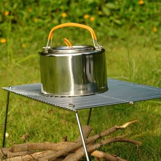 Buiten Koken Reizen Picknick Camping Draagbare BBQ Vouwen Ijzer Grill Licht Gewicht