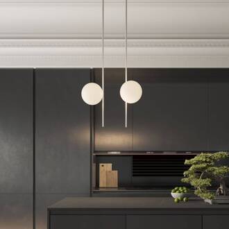 buiten plafondlamp Atmosphere, wit, 178 cm, kunststof wit mat, wit