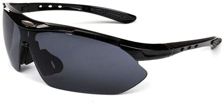 Buiten Sport Fiets Fietsen Heren Zonnebril Eyewear Vrouwen Bril Bril UV400 Lens OD0011 zwart