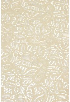 Buiten tafelkleed/tafellaken beige 140 x 260 cm rechthoekig - Tafellakens Crème