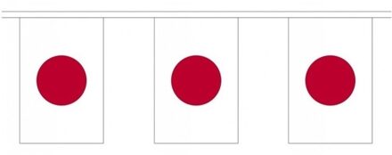 Buiten vlaggenlijn Japan - 300 cm - Japanse slingers versiering