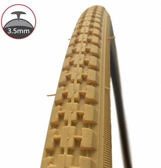 Buitenband anti-lekband 28 x 1 1/2 (40-635) beige Bruin