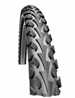 Buitenband Impac Tourpac (by Schwalbe) - Zwart met reflectie - 28x1.60 / 42-622