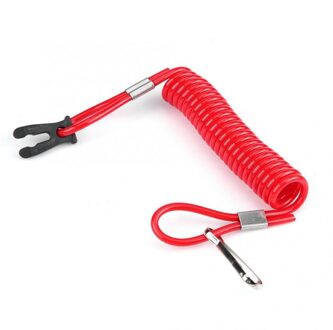 Buitenboordmotor Ontsteking Emergency Kill Stop Schakelaar Veiligheid Tether Lanyard voor Suzuki motorfiets onderdelen motorfiets accessoires