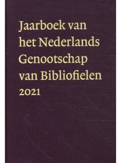 Buitenkant, Uitgeverij De Jaarboek Van Nederlands Genootschap Van Bibliofielen / 2021 - Jaarboek Van Het Nederlands