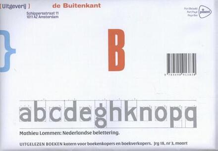 Buitenkant, Uitgeverij De Nederlandse belettering - Boek Mathieu Lommen (9490913839)