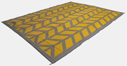 Buitenkleed Chill mat Flaxton 2x1,8 m okergeel