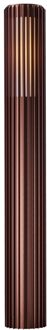 Buitenlamp Aludra paal H 95 cm bruin metallic