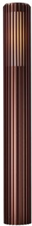 Buitenlamp Aludra seaside paal H 95 cm bruin metallic