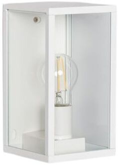 Buitenlamp Atriom - Wandlamp - E27 -22x12x12cm - Wit