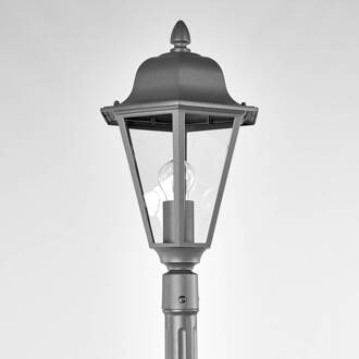 buitenlamp Edana, 211 cm, antraciet, E27, IP44 antraciet, helder