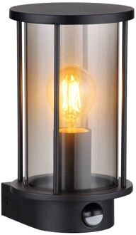 Buitenlamp Gracey Staaledelstaal Zwart 1x E27