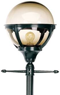 Buitenlamp Sumatra, zwart, hoogte 215 cm, metaal, IP44 rook