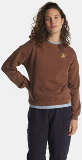 Buitenmens Dino Trui Dames Bruin - S