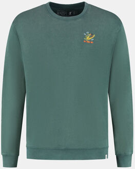 Buitenmens Dino Trui Groen - S