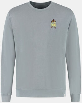 Buitenmens Frogging Trui Grijs - XL