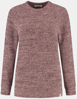 Buitenmens Leftover Knitted Trui Dames Roze - XL