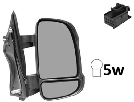 Buitenspiegel rechts elektrisch Verwarmd