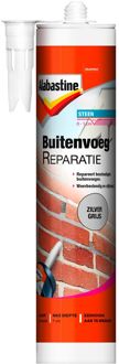 buitenvoegreparatie zilvergrijs - 310 ml.