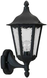 Buitenwandlamp 1818 staand, zwart zwart, helder