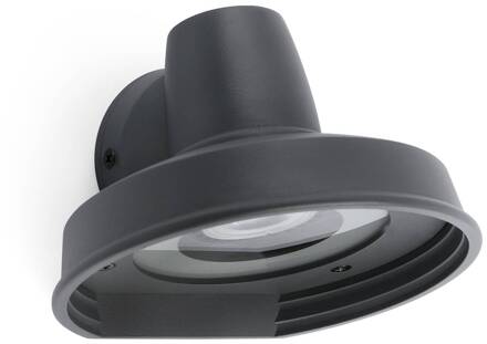 Buitenwandlamp Bronx, donkergrijs