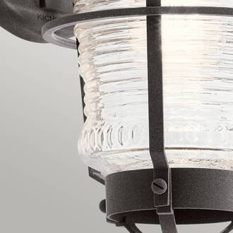 Buitenwandlamp Chance Harbor zink, helder