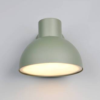 Buitenwandlamp Elbe, groen, gegoten aluminium, E27
