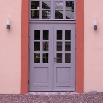 Buitenwandlamp Elettra zonder bewegingssensor antraciet, wit, zilver