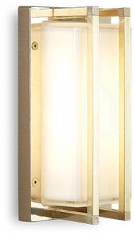 Buitenwandlamp Ice Cubic 3413, messing natuur