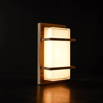 Buitenwandlamp Ice Cubic 3415, messing antiek antiek-messing