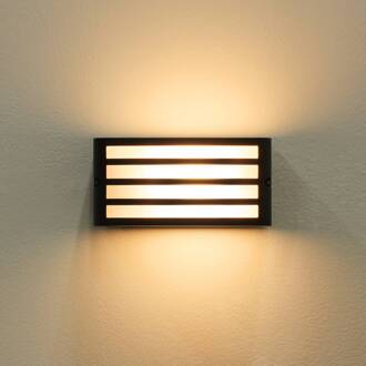 Buitenwandlamp Leipzig 1161118, antraciet, breedte 22 cm