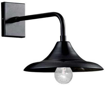 Buitenwandlamp Malta zwart