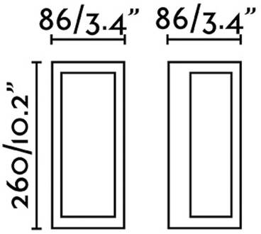 Buitenwandlamp Pivot, donkergrijs, aluminium, breedte 8,6 cm