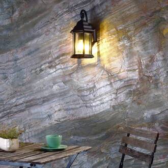 Buitenwandlamp Saiph, E27, zwart