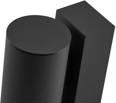 Buitenwandlamp ShoreLine Pro Round, donkergrijs, GU10